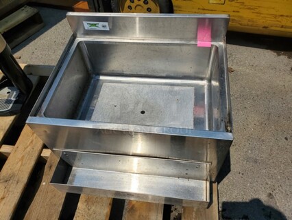 Regency 18" x 24" Underbar Ice Bin (Missing Legs)