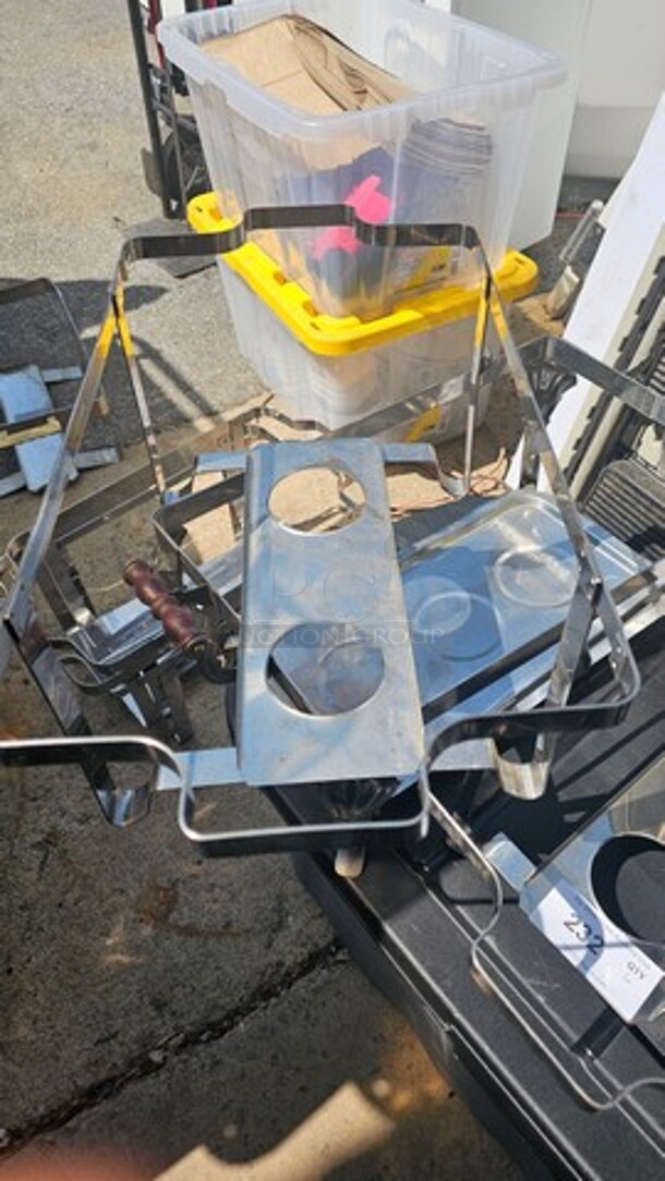 Lot of 6 Miscellaneous Chafer Stands - Image 4 of 6