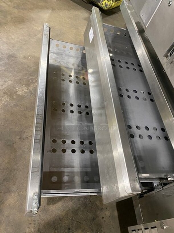 Ikon Commercial Refrigerated Chef Base! With 2 Drawer Storage Space! All Stainless Steel! On Casters! Model: KCBR60 SN: KCBR608145173 115V 60HZ 1 Phase - Image 5 of 8