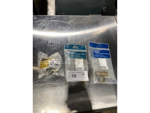 All One Money! New T&S! Brass Supply Nipples - Image 1 of 4