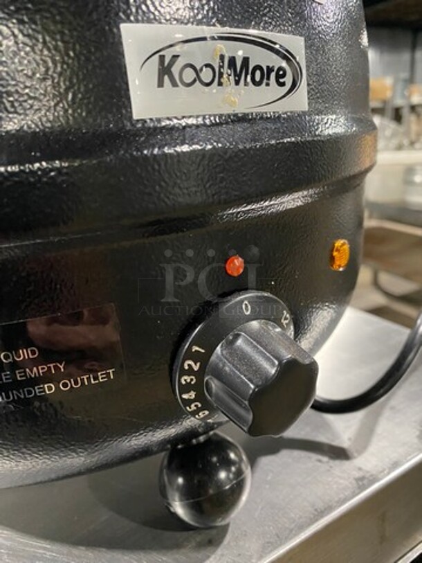 Kool More Commercial Countertop Food Warmer Soup Kettle! Model: SKBK3G SN: 21HL70810930 110V 60HZ 1 Phase - Image 5 of 7