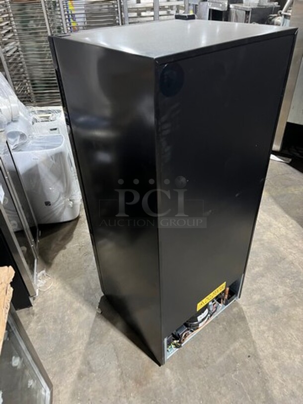 NEW! OUT OF THE BOX! SCRATCH-N-DENT! Whynter Single Door Wine Bottle Cooler/Chiller! With View Through Door! With Racks! 34 Wine Bottle Capacity! Model: FWC1201BB 115V - Image 6 of 8