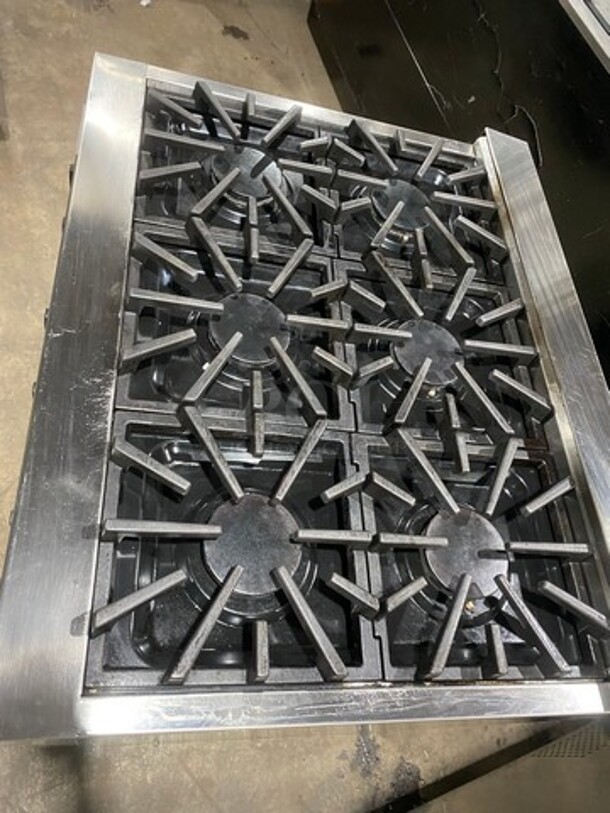 Thermador 6 Burner Stove! With Oven Underneath! Metal Oven Racks! Stainless Steel! - Image 5 of 9