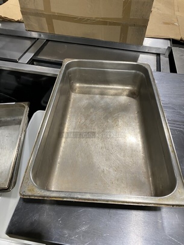 Commercial Steam Table/ Prep Table Food Pans! All Stainless Steel! 3x Your Bid! - Image 5 of 5