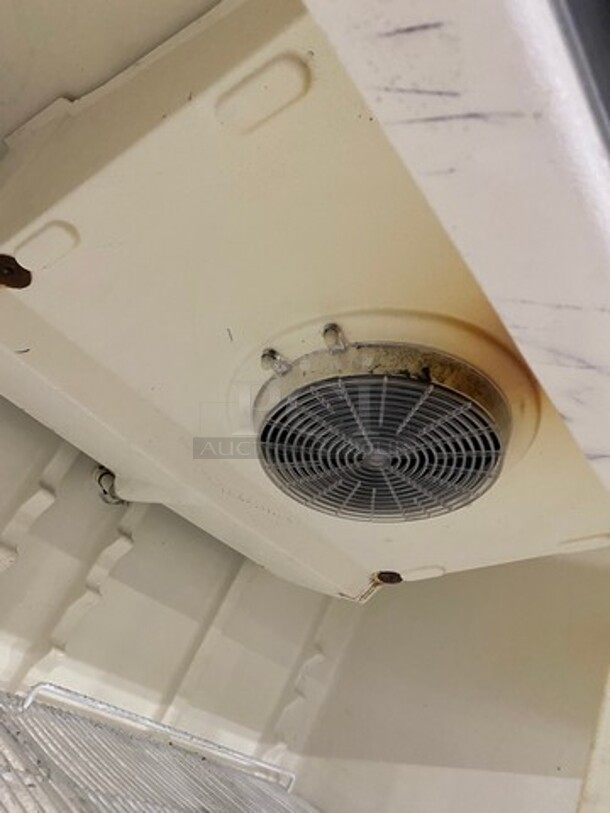 Delfield Commercial 2 Door Reach In Cooler! With Poly Coated Racks! All Stainless Steel! On Casters! - Image 6 of 8