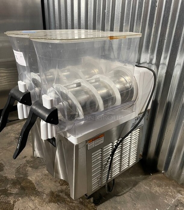 Bunn Commercial Countertop 2 Flavor Slushie/ Frozen Beverage Dispenser! Model: ULTRA2 SN: ULTR244197 120V 60HZ 1 Phase - Image 2 of 10