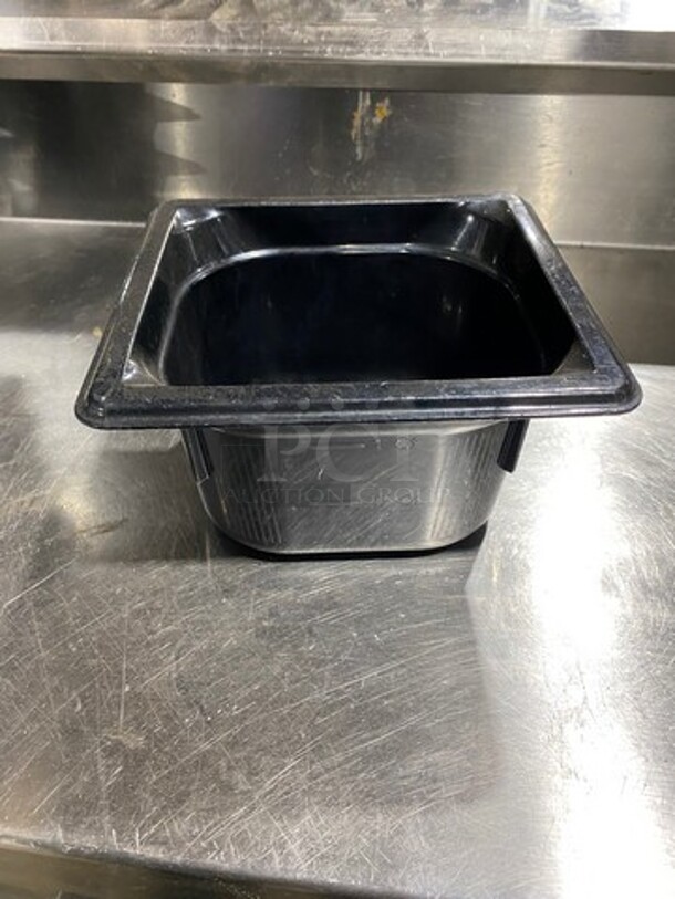 Black Poly  Food Containers! 9x Your Bid! - Image 2 of 4