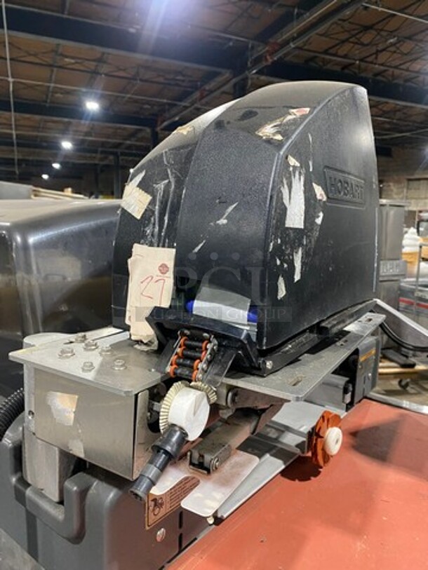 SWEET! Hobart Commercial Wrapping System! With Conveyor! With Digital Control Panel! Stainless Steel Body! - Image 8 of 9