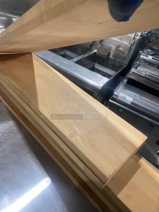 Various Size High Quality Butcher Block Cutting Boards! 7x Your Bid - Image 3 of 4