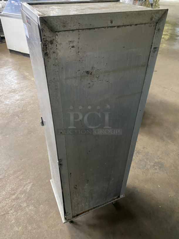 Lockwood Commercial Single Door Enclosed Pan Transport Rack! Solid Stainless Steel! On Legs! Model: CA60RR25 - Image 2 of 7