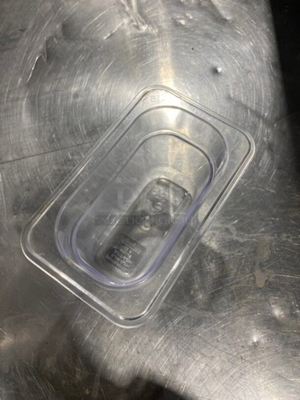 Winco Clear Poly 1/9x4" Food Containers! 11x Your Bid! - Image 4 of 8