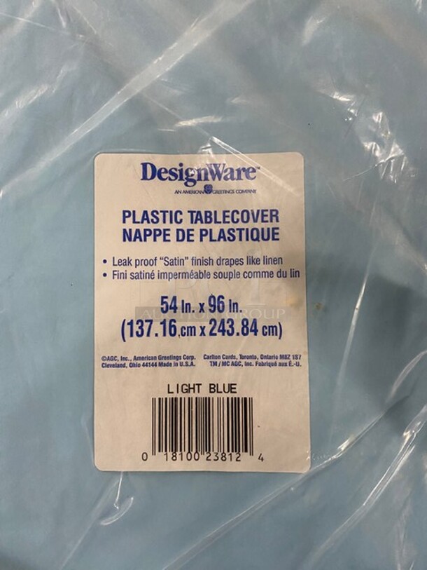 Crown Display! Light Blue Table Cloth! - Image 3 of 5