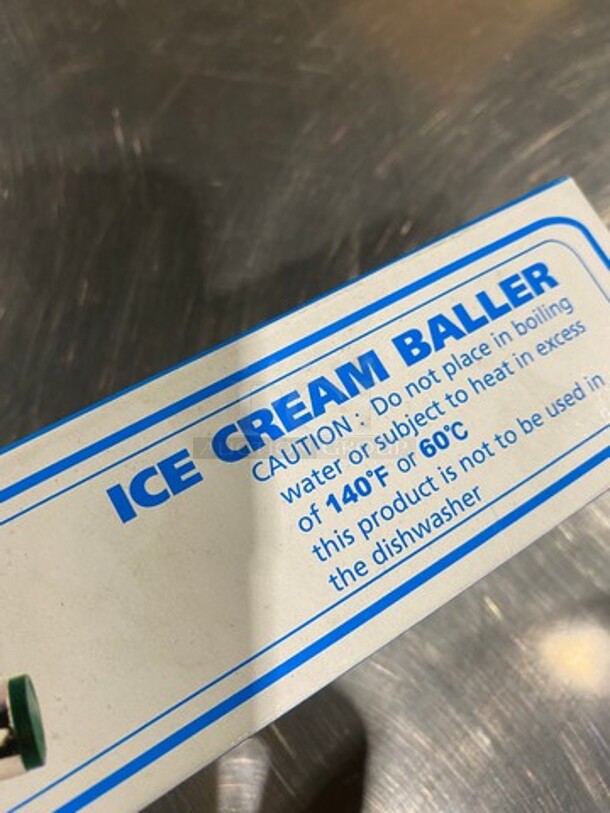 NEW! IN THE BOX! Metal Ice Cream Baller! 4x Your Bid! - Image 3 of 8