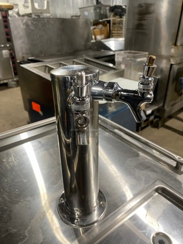 Sweet! 2019 Micro Matic Dual Tap Refrigerated Beer Kegerator! Model MDD23 Serial 8101670260! 115V 1 Phase!  - Image 5 of 9