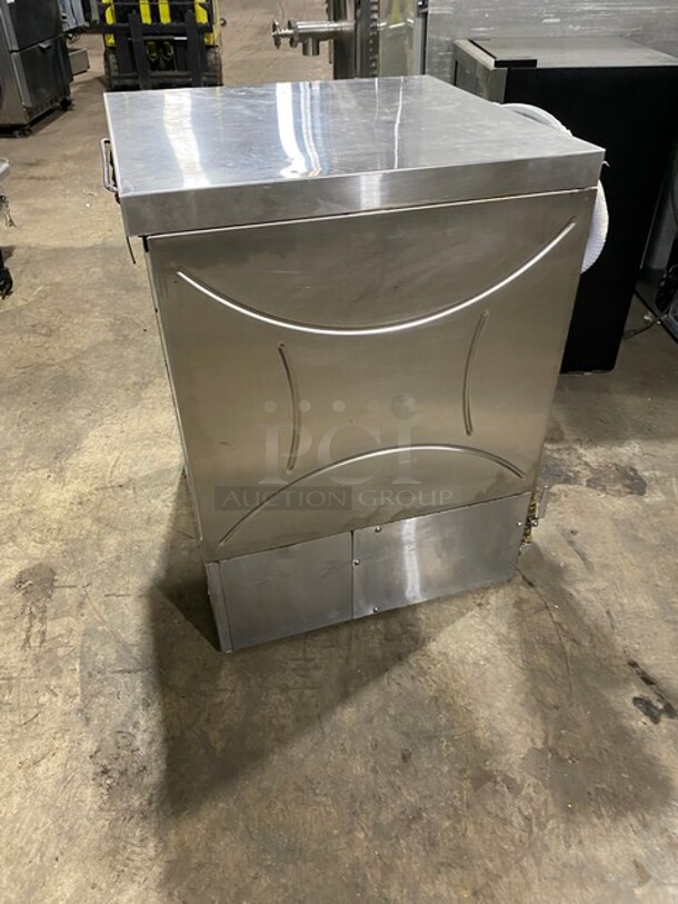 Nice! CMA Commercial Undercounter Dishwasher! All Stainless Steel! Natural Gas Powered! Model: CMA180UC 208V 60HZ 1 Phase - Image 2 of 8