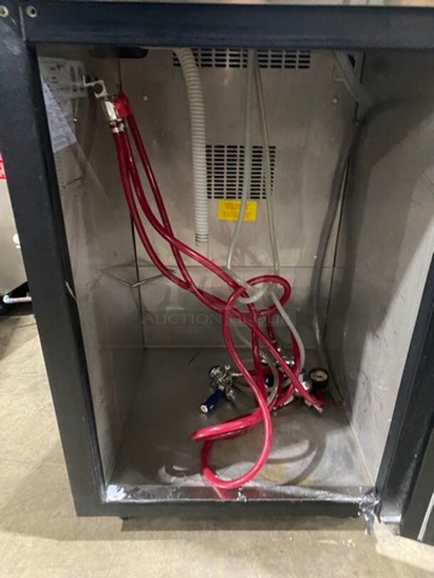Sweet! 2019 Micro Matic Dual Tap Refrigerated Beer Kegerator! Model MDD23 Serial 8101670260! 115V 1 Phase!  - Image 7 of 9