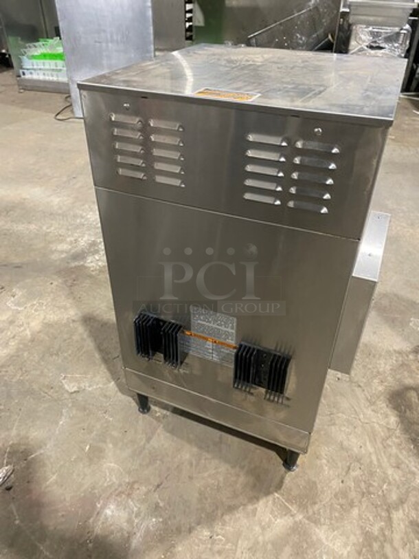 Bunn Commercial Countertop Dual Coffee Brewing Machine! All Stainless Steel! On Small Legs! Model: DUALSHDBC SN: DUAL191843 120/208V 60HZ 1 Phase - Image 4 of 8