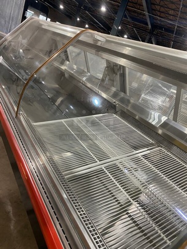 Hussmann Commercial Refrigerated Deli/Bakery Display Case Merchandiser! With Curved Front Glass! With Rear Access Doors! Remote Compressor/No Compressor! Stainless Steel Body! - Image 7 of 7
