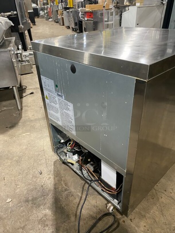 Dukers Commercial Single Door Refrigerated Lowboy/ Worktop Freezer! With Poly Coated Rack! Solid Stainless Steel! On Casters! Model: DUC29F 115V 60HZ 1 Phase - Image 3 of 7