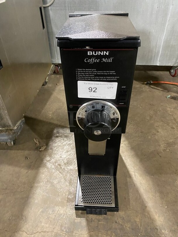 Bunn Commercial Countertop Coffee Bean Grinder! Model: G2HD SN: G300070222! 120V 60HZ 1 Phase! - Image 1 of 9