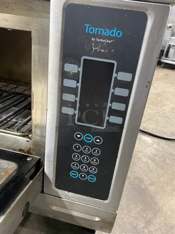 2011 Turbo Chef Commercial Countertop Rapid Cook Oven/ Microwave Oven! All Stainless Steel! Tornado Series Model: NGCD6 SN: NGCD6D10943 208/240V 60HZ 1 Phase - Image 7 of 8