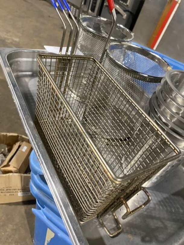 ALL ONE MONEY! MISCELLANEOUS! Includes Assorted Frying Baskets And Utensil Holders! - Image 4 of 4