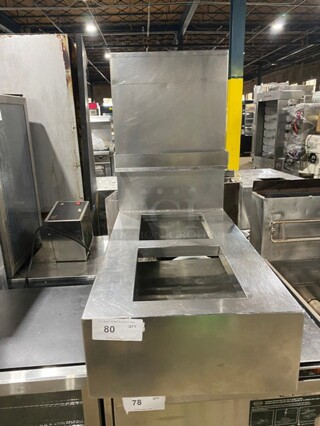 Nice! All Stainless Steel 2 Bay Drop In Steam Table Insert!