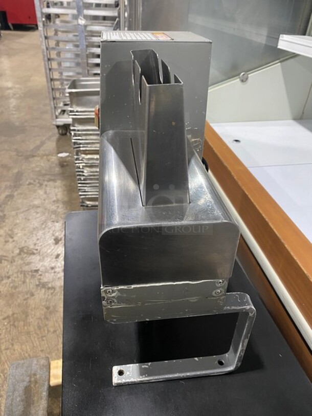 Fleetwood Commercial Countertop Meat Tenderizer Machine! Stainless Steel Body! Working When Removed! Model: ABI SN: 000173! 110V 1 Phase! - Image 3 of 8
