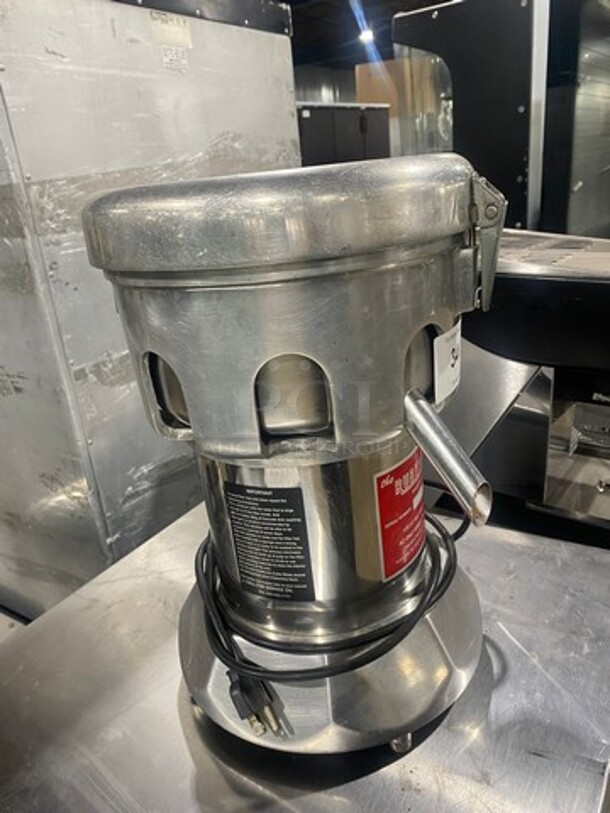 Ruby Commercial Countertop Juicer Extractor! Solid Stainless Steel! Model: RUBY2000 SN: 3098 115/117V 60HZ 1 Phase - Image 2 of 7