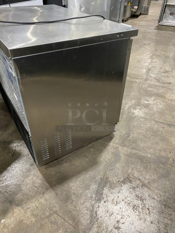 Everest Commercial 2 Door Lowboy/ Worktop Freezer! All Stainless Steel! Model: 69K053 SN: 4073334 115V 60HZ 1 Phase - Image 3 of 8