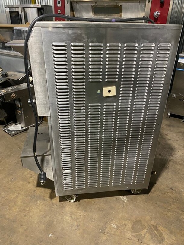 Carpigiani Stainless Steel Commercial Floor Style Batch Freezer on Commercial Casters! Working When Removed! Model LB502 SN: IC23625 208V 3PH - Image 3 of 9
