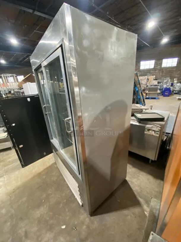National Refrigeration Commercial 2 Door Reach In Freezer! with View Through Doors! With Racks! All Stainless Steel! - Image 4 of 8