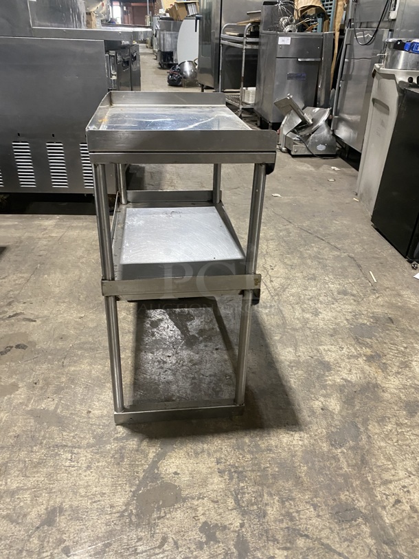 One Stainless Steel Commercial Worktable with Under Shelf! - Image 4 of 4