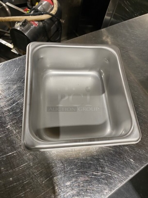 NEW! IN THE BOX! ALL ONE MONEY! Commercial 1/6x2 1/2" Steam Table/ Prep Table Food Pans! All Stainless Steel! - Image 4 of 5