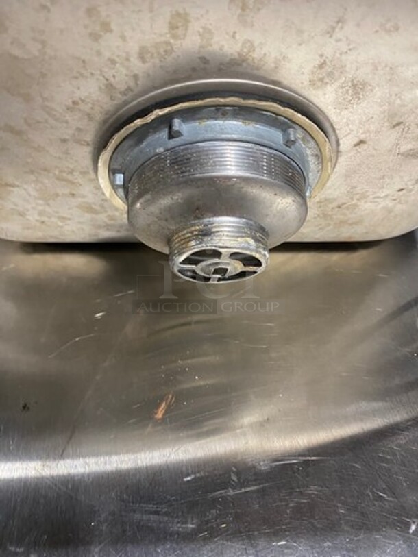 Advance Tabco Commercial Single Bay Drop In Sink! Stainless Steel! - Image 6 of 6