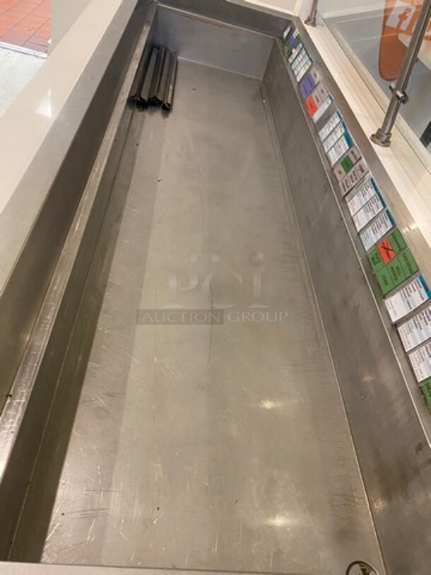 Hatco Commercial Drop In Cold Pan! Solid Stainless Steel! WORKING WHEN REMOVED! Model: CWB6 - Image 3 of 7