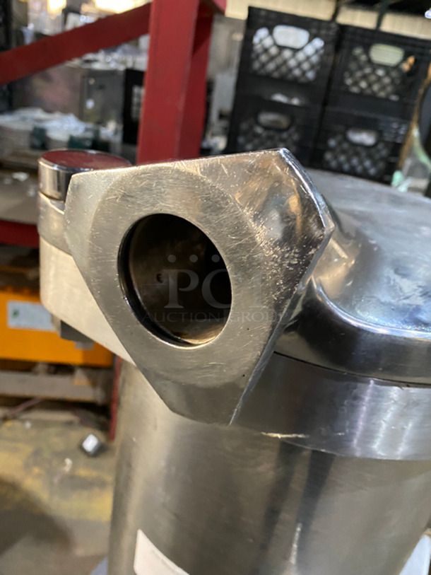 Smith Commercial Automatic Sausage Stuffer! All Stainless Steel! On Casters! - Image 8 of 9