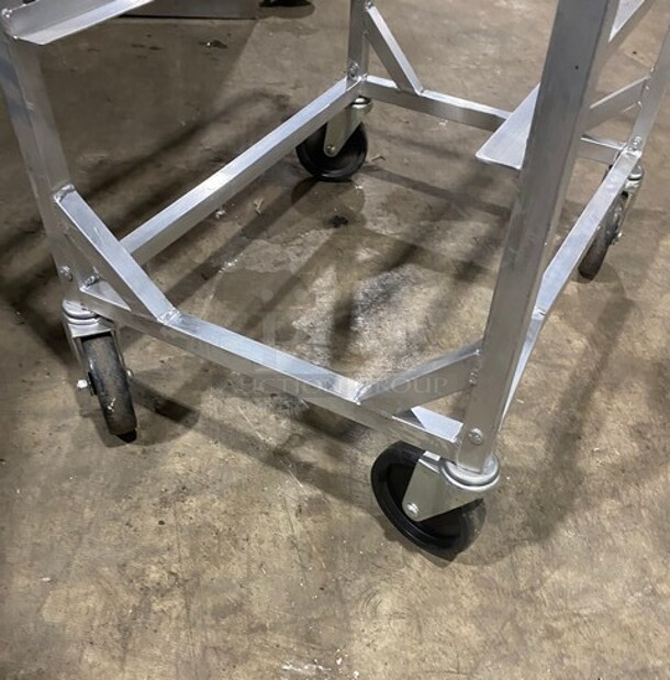 Channel Metal Commercial Pan Transport Rack! - Image 4 of 5