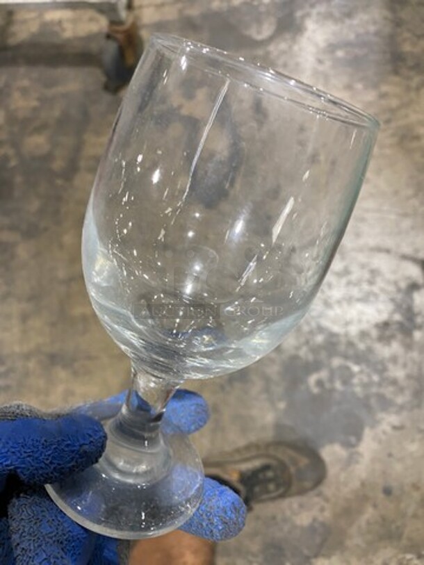 MISCELLANEOUS! Assorted Color Poly Cup Crates! With Assorted Style Stemmed Wine Glasses And Drinking Glasses! 7x Your Bid! - Image 4 of 5