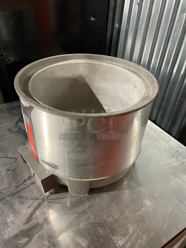 Vollrath Round Heat And Serve Rethermalizer! MODEL HS11 SN: X214-00266764-006 120V  - Image 2 of 8