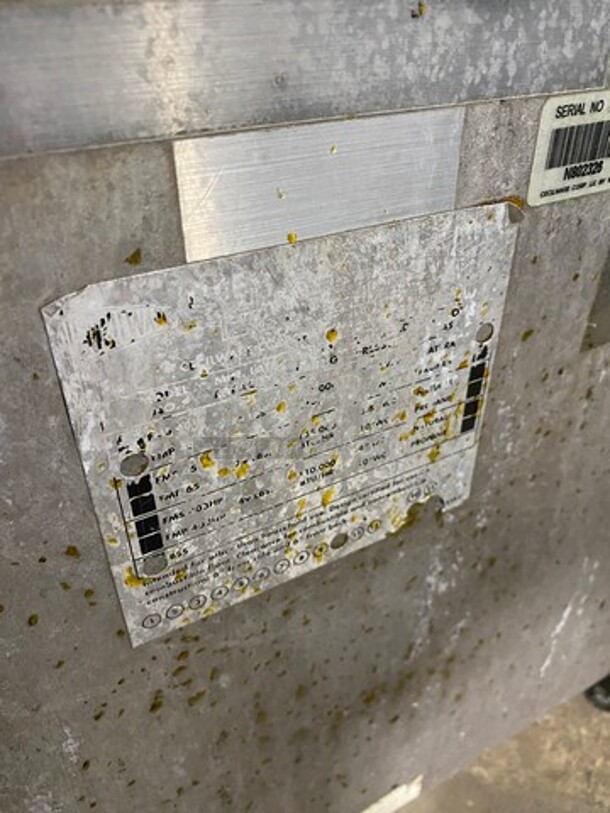 Cecilware Commercial Natural Gas Powered Deep Fat Fryer! All Stainless Steel! On Legs! Model: FMP40 - Image 7 of 8