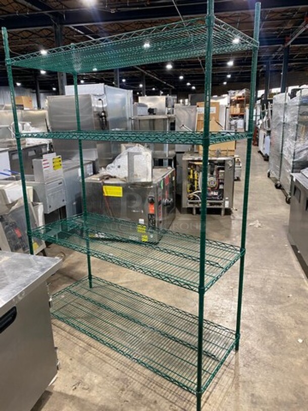 Metro 3 Tier Shelf! On Casters! BUYER MUST DISMANTLE! PCI CANNOT DISMANTLE FOR SHIPPING! PLEASE CONSIDER FREIGHT CHARGES! - Image 4 of 8
