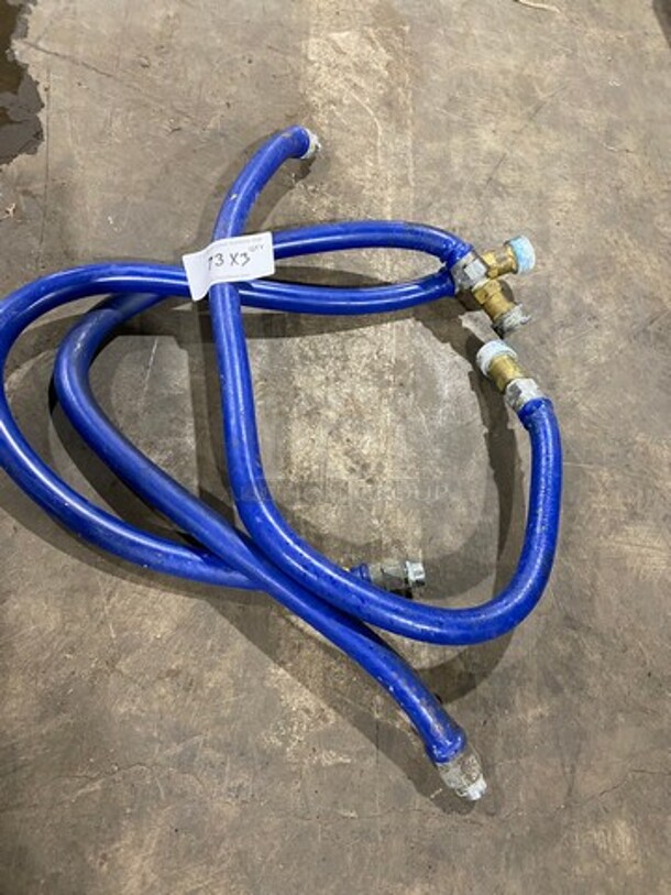 Natural Gas Flex Hoses! 3x Your Bid!