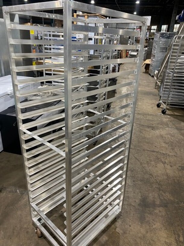 New! Channel Commercial Welded Pan Transport Rack! Model 400A On Casters! - Image 4 of 6