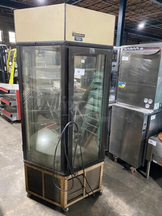 Traulsen Commercial Refrigerated Revolving Dessert Display Case Merchandiser!