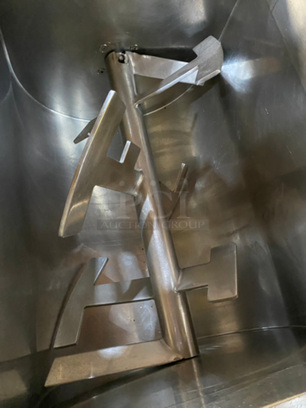 GREAT! Koch Commercial Floor Style Meat Seasoning/Mixing Tumbler! All Stainless Steel! On Casters! Model: A-150 SN:108810-2000 208V 60HZ - Image 6 of 8