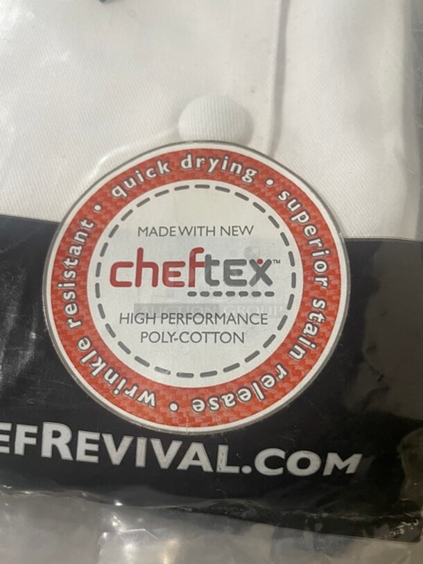 Chef Revival Ladies Corp Chef Jacket! size Small! 6x Your Bid! - Image 3 of 5