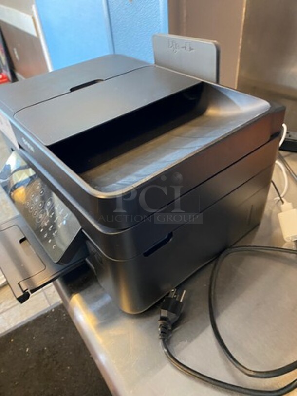 Epson Countertop Printer/ Scanner/ Fax/ Copy Machine! WORKING WHEN REMOVED! Model: C614A SN: X6AT232870 - Image 2 of 9