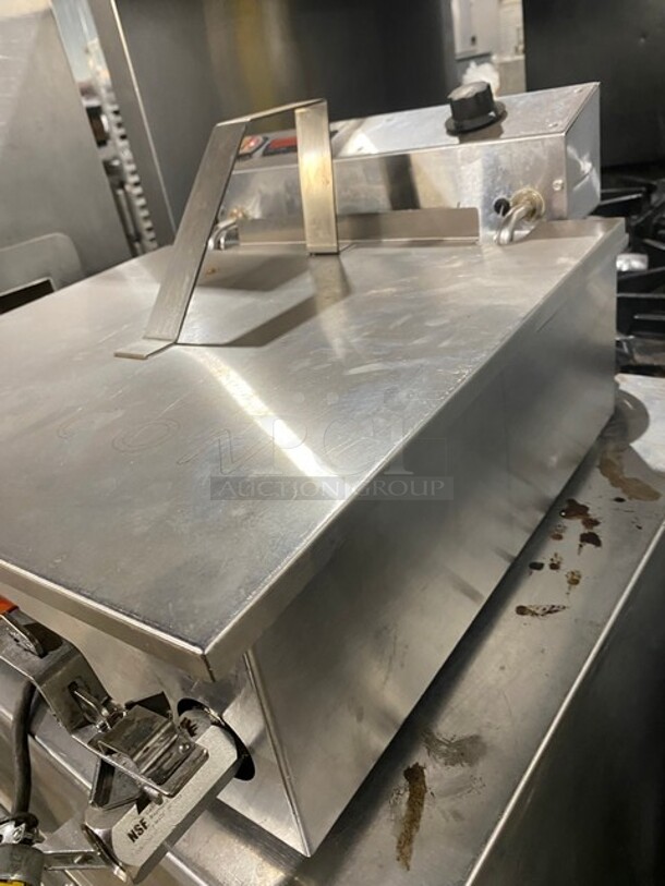 Paragon Stainless Steel Commercial Countertop Para Fryer 4400 25LB. Funnel Cake Fryer! MODEL 9020 120V 1PH - Image 3 of 10