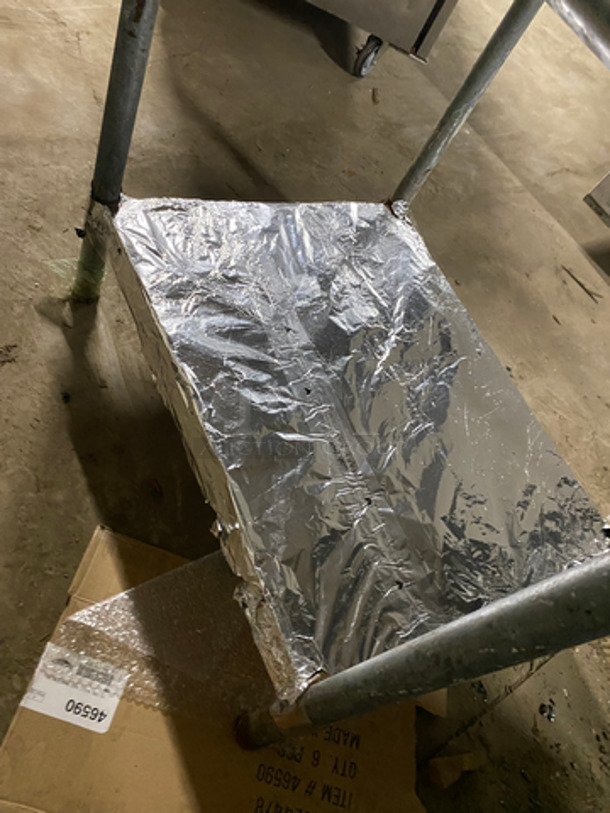 Solid Stainless Steel Work Top/ Prep Table! With Storage Space Underneath! On Legs! - Image 6 of 6